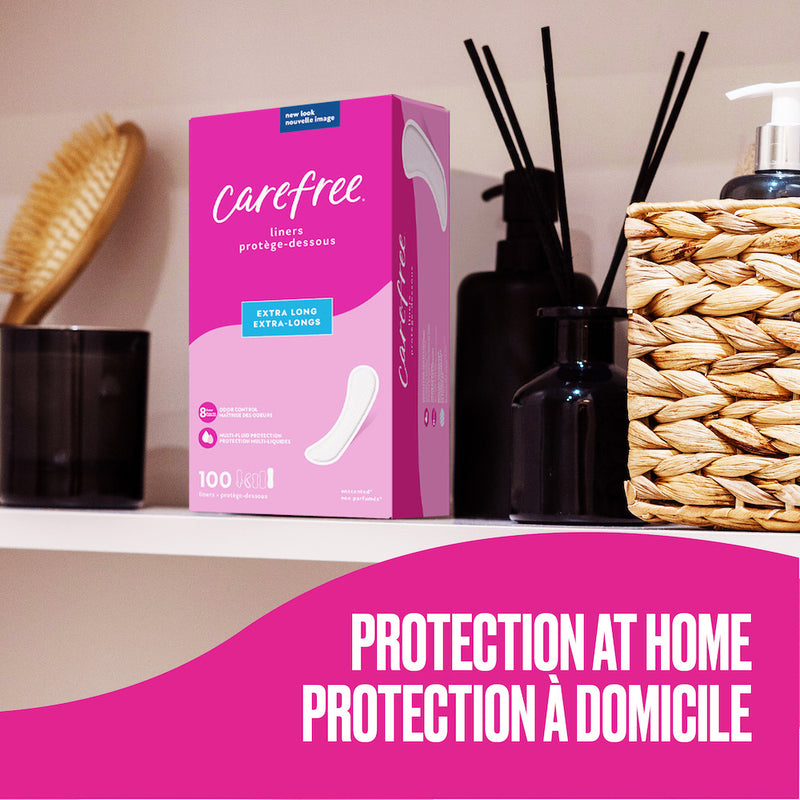 Carefree liners protection at home