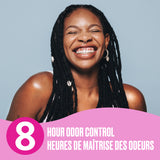 Carefree liners 8 hour odor control