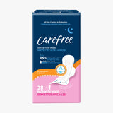 CAREFREE® Ultra Thin Pads, Overnight With Wings
