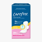 CAREFREE® Ultra Thin Pads, Regular Pads With Wings