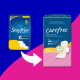 CAREFREE® Ultra Thin Pads, Regular Pads With Wings