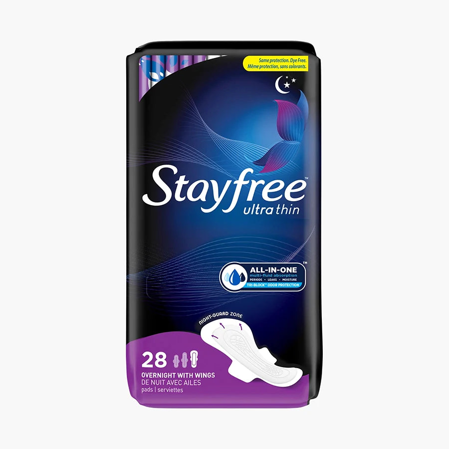 Shop overnight ultra thin pads for heavy periods – Stayfree