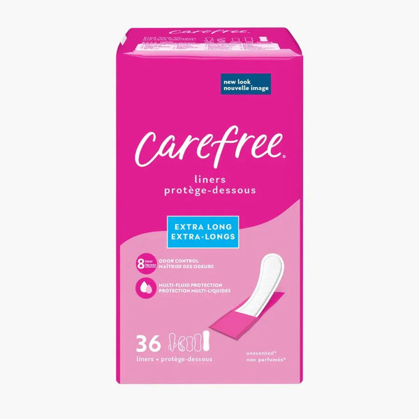 Shop extra long wrapped panty liners – Stayfree & Carefree CA